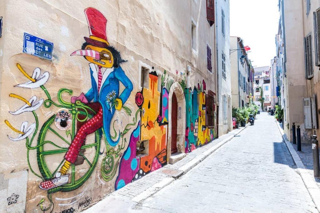 La Sardine Au Coeur Du Panier Apartment Marseille Ngoại thất bức ảnh